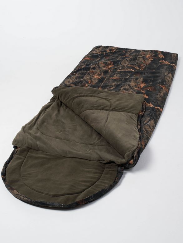 Мешок спальный Huntsman Standart -10 цвет Темный лес, ткань Alova