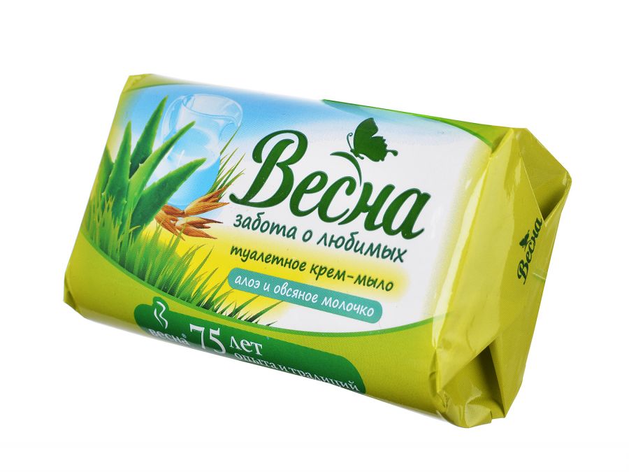Мыло туалетное 90гр Весна (Без размеров)