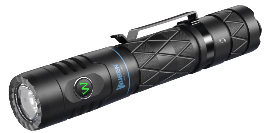 Фонарь ручной Wuben E12R (WB-E12R-Black)