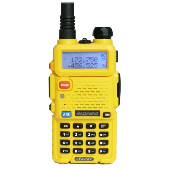 Радиостанция Baofeng UV-5R (желтый)