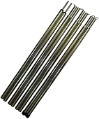 Стойки стальные BTrace для тента 16 мм, длина 2,3м  (комплект 2 шт.) Стойки стальные BTrace для тента 16 мм, длина 2,3м  (комплект 2 шт.)