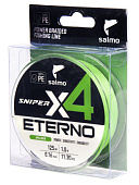 ���� ����. Salmo Sniper �4 ETERNO BRAID Apple Green 125/016