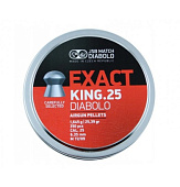 Пульки JSB Diabolo Extra King 6,35мм 1.64гр, (350шт.) Пульки JSB Diabolo Extra King 6,35мм 1.64гр, (350шт.)