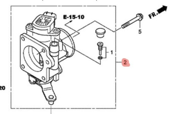 ������ � �����, ����������� �������� 16400-ZZ5-014
