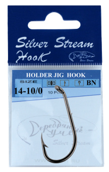  HOLDER  JIG  HOOK (b/n)  6/0