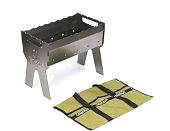 Мангал фигурный Следопыт складной в сумке, 502х290х400 мм, толщина 2 мм Мангал фигурный Следопыт складной в сумке, 502х290х400 мм, толщина 2 мм