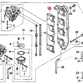    Honda (17384-ZW1-000)