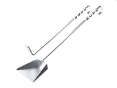 Набор Кочерга Совок Stainless Grillux (ВЗР2255Ш) Набор Кочерга Совок Stainless Grillux (ВЗР2255Ш)