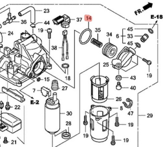   HONDA (16073-ZZ5-003)