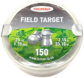 Пульки Люман Field Target 6,35мм 2.15гр, (150шт.) Пульки Люман Field Target 6,35мм 2.15гр, (150шт.)