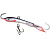 Балансир AQUA  Trapper-7 72мм 13г 001 holo Балансир AQUA  Trapper-7 72мм 13г 001 holo
