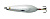  . DAIWA D-Spoon 85mm Silver F 21g