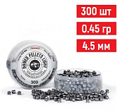 Пульки Люман Domed pellets 4,5мм 0.45гр, (300шт.) Пульки Люман Domed pellets 4,5мм 0.45гр, (300шт.)