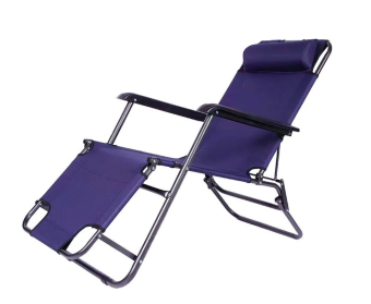 Кресло-шезлонг складное Ecos CHO-153, синее (993136) Кресло-шезлонг складное Ecos CHO-153, синее (993136)