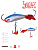 �������� Lucky John NORDIC 5 + ��. 50��, 21�. (51501-15HRT)