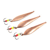 Блесна вертикальная Яман Идеальная с тройником,размер 40 мм, вес 4,5 г, цвет медь Я-БВ114 Блесна вертикальная Яман Идеальная с тройником,размер 40 мм, вес 4,5 г, цвет медь Я-БВ114