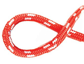 Шнур ЯХТЕННЫЙ 12 мм, бело-красный,2200 кгс, 30 м, евромоток Шнур ЯХТЕННЫЙ 12 мм, бело-красный,2200 кгс, 30 м, евромоток