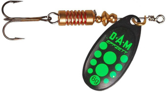 ������ ����. DAM EFFZETT STANDARD SPINNER BLACK GREEN / 12G 5131205