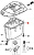 ,  *TGRAY* HONDA (11311-ZV5-030ZA) BF50
