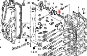 ������ Honda (19291-ZW1-000) BF115