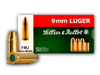 ������ 9�19 Sellier & Bellot FMJ SUBSONIC