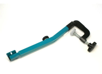 Струбцина крепления датчика эхолота изогнутая, с площадкой (для лодок НДНД) Струбцина крепления датчика эхолота изогнутая, с площадкой (для лодок НДНД)