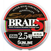  . Sunline BRAID 5 150m #3 0.275mm 17 