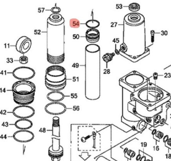 �������������� ������ Honda BF30 (91356ZW4H11)