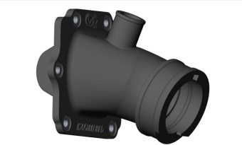 Патрубок K20500030 (цилиндровая группа) Патрубок K20500030 (цилиндровая группа)