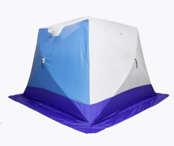 Палатка рыбака СТЭК куб-4 Т трехслойная камуфляж Палатка рыбака СТЭК куб-4 Т трехслойная камуфляж