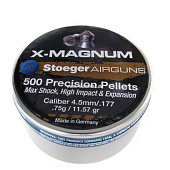Пульки Stoeger X-Magnum 4.5мм 0.75g (500шт.) Пульки Stoeger X-Magnum 4.5мм 0.75g (500шт.)