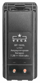 Аккумулятор для радиостанции Vega VG-304 (BP-1600) Аккумулятор для радиостанции Vega VG-304 (BP-1600)