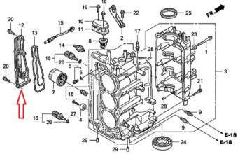 ������, ������� ������� 19361-ZV5-000