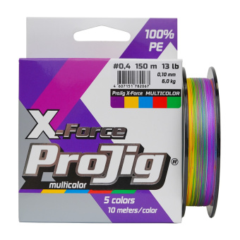  ProJig X-Force Multicolor 0,14 , 9,0 ,  100 