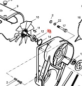 Кольцо регулировочное крыльчатки 110500574 Буран Кольцо регулировочное крыльчатки 110500574 Буран
