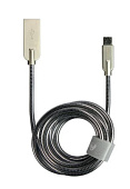 Кабель USB 2.0 > micro USB Partner Steely двухсторонний (металлическая оплетка 1,2 м,2,1A ) Кабель USB 2.0 > micro USB Partner Steely двухсторонний (металлическая оплетка 1,2 м,2,1A )