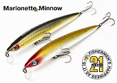  PONTOON 21, Marionette Minnow 90SP-SR, 90, 7.4 ., 0.3-0.5 