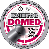 Пульки Квинтор Domed 5,5мм 1.0гр, (200шт.) Пульки Квинтор Domed 5,5мм 1.0гр, (200шт.)