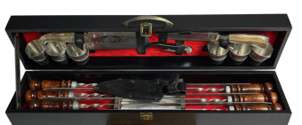 Набор подарочный для шашлыка «Волк» Набор подарочный для шашлыка «Волк»