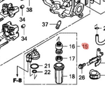 ������ ��������� �������� Honda (16900-ZZ5-003)
