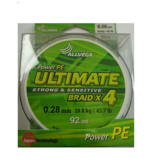  . Allvega Ultimate Braid4 92m 0,28 / 19,8  ()