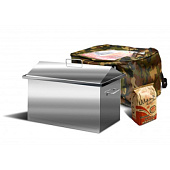 Коптильня "Фортуна" 450*300*250 с гидрозатвором (КФ-9) Коптильня "Фортуна" 450*300*250 с гидрозатвором (КФ-9)