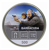Пульки Borner Baracuda 4,5мм 0.7г, (500шт.) Пульки Borner Baracuda 4,5мм 0.7г, (500шт.)