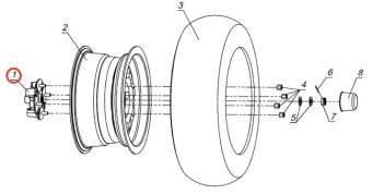 ������� �������� � ����� ��-500 (54110-��304-000)