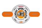 Пульки Люман Classic sport Pellet 4,5мм 0.52гр, (400шт.) Пульки Люман Classic sport Pellet 4,5мм 0.52гр, (400шт.)