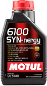 Масло моторное MOTUL 6100 SYN-NERGY 5W-40 1л Масло моторное MOTUL 6100 SYN-NERGY 5W-40 1л