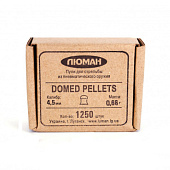 Пульки Люман Domed pellets 4,5мм 0.68гр, (1250шт.) Пульки Люман Domed pellets 4,5мм 0.68гр, (1250шт.)