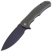   Civivi Praxis 9Cr18MoV Steel Black (green)