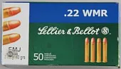  22 WMR Sellier & Bellot FMJ 2,6. (50)