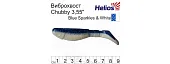  . Helios Chubby 3,55"/9  Blue Sparkles & White 100. (HS-4-026-N)